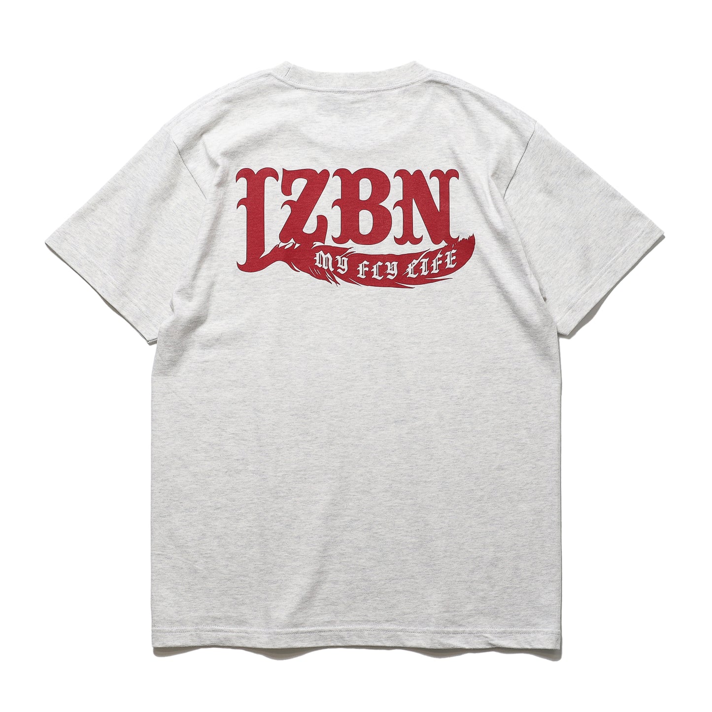 LZBN × TAKESHI YASUTOKO / MY FLY LIFE TEE (OATMEAL)