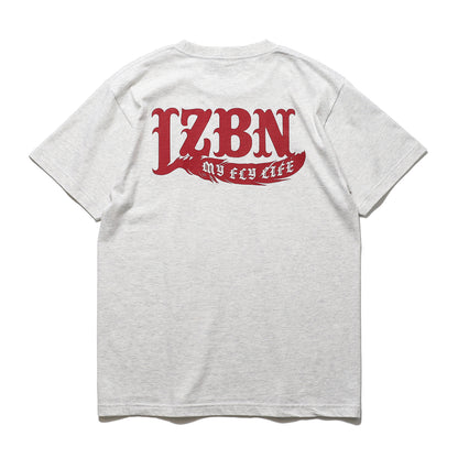 LZBN × TAKESHI YASUTOKO / MY FLY LIFE TEE (OATMEAL)