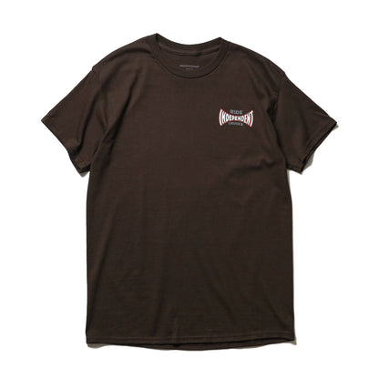 INDEPENDENT / ROSE SPAN S/S TEE (DARK CHOCOLATE)