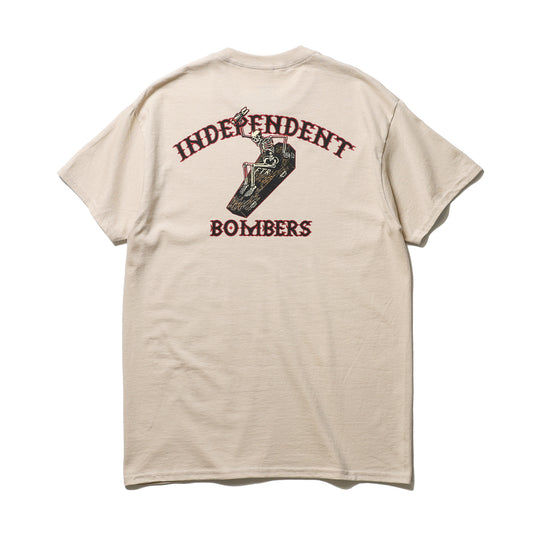 INDEPENDENT / BOMBERS S/S TEE (SAND)