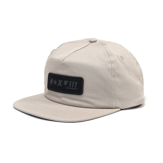 INDEPENDENT / EXCLAMATION SNAPBACK CAP (GRAY)