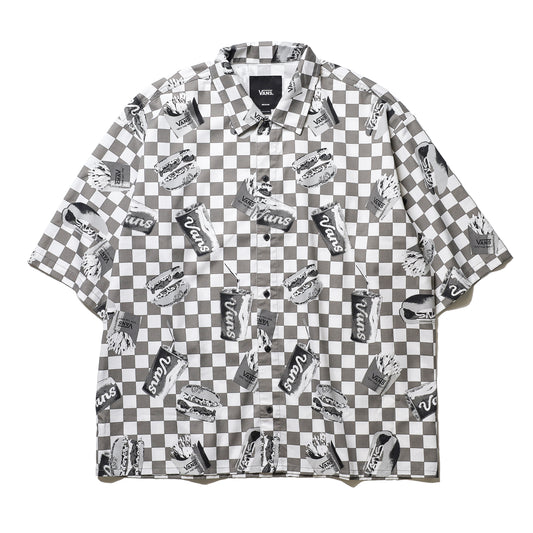 VANS / POP FAST FOOD S/S SHIRT (MONO FAST FOOD)