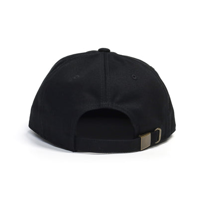 LZBN / EMB ARCH LOGO BASEBALL CAP (BLACK)