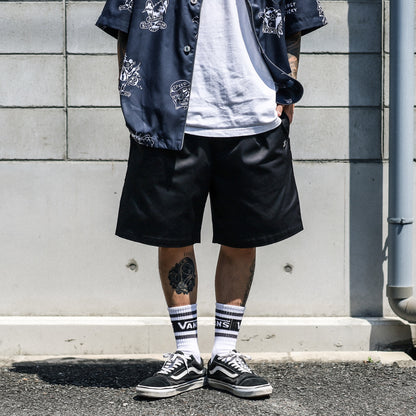 BLUCO / STRETCH LIGHT EASY WORK SHORTS (BLACK)