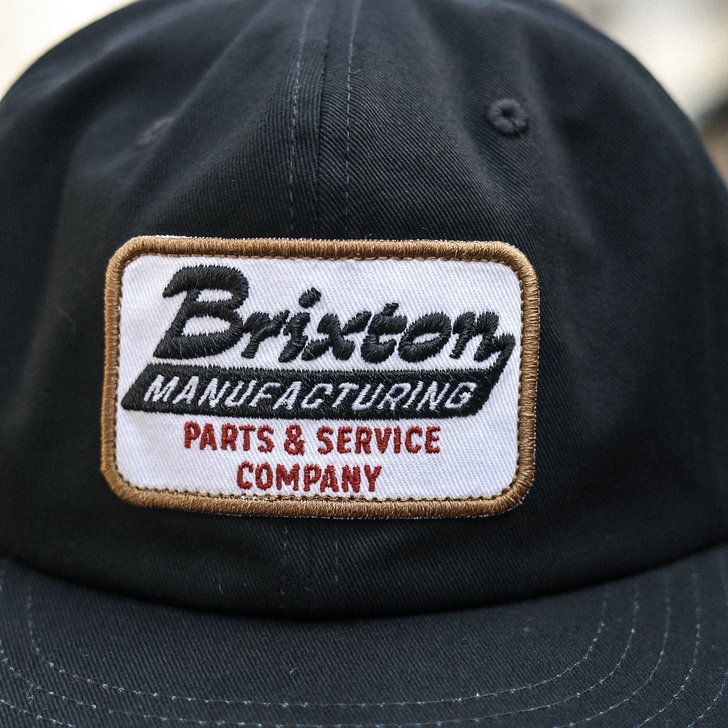 BRIXTON / TOWNSHIP NP HP SNAPBACK CAP (BLACK)