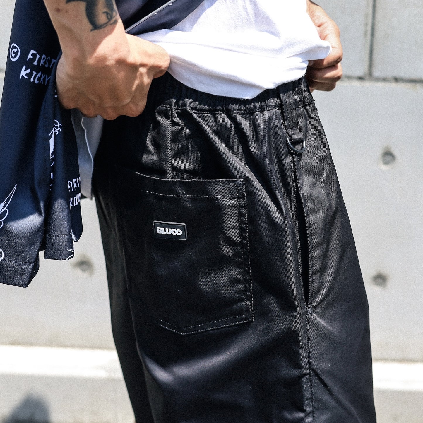 BLUCO / STRETCH LIGHT EASY WORK SHORTS (BLACK)