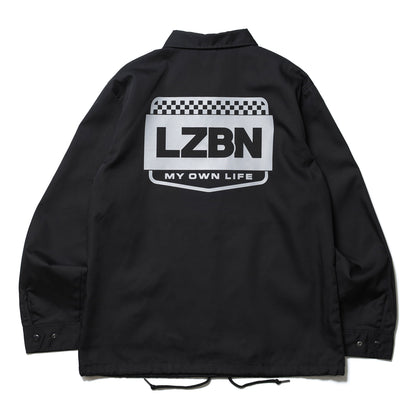 LZBN / WORKERS T/C COACH JACKET (BLACK)