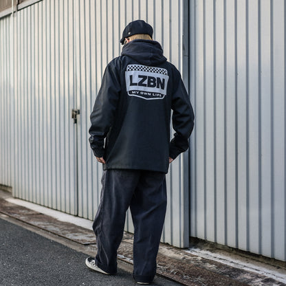 LZBN / WORKERS T/C COACH JACKET (BLACK)