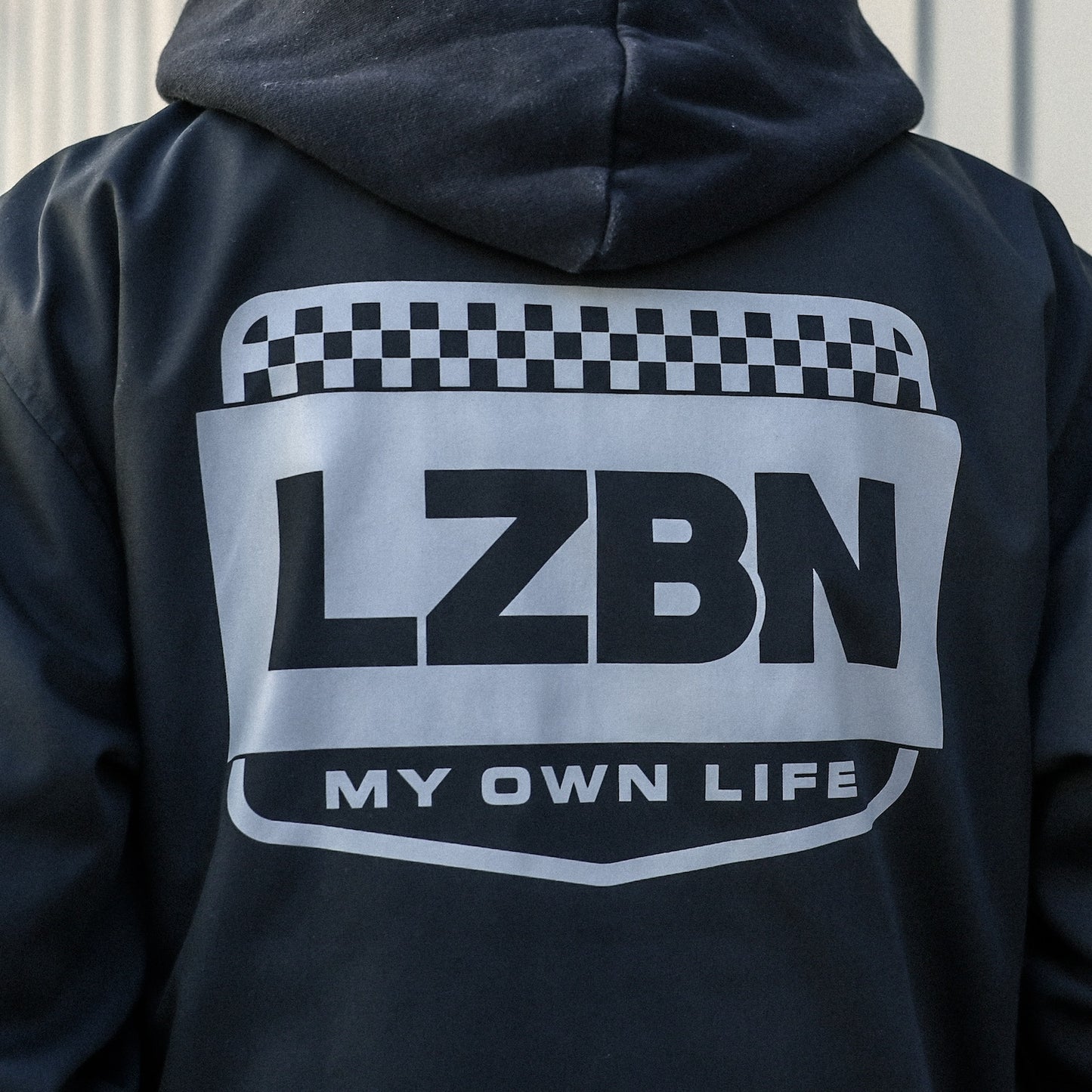 LZBN / WORKERS T/C COACH JACKET (BLACK)