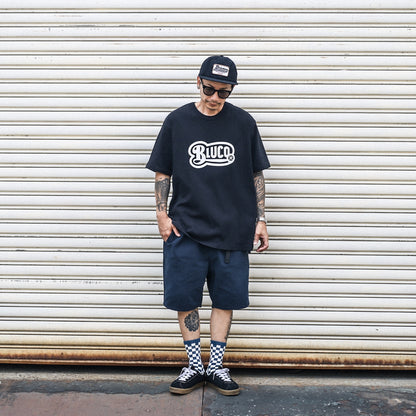 BLUCO / PRINT TEE -OLD- (BLACK)