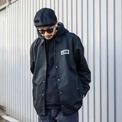 LZBN / WORKERS T/C COACH JACKET (BLACK)