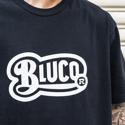 BLUCO / PRINT TEE -OLD- (BLACK)