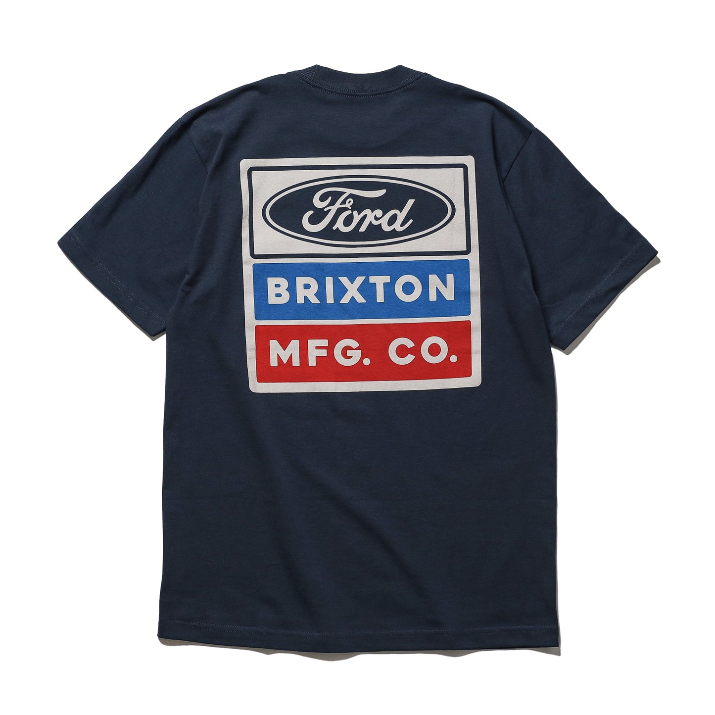 BRIXTON / FORD SERVICE DEPT POCKET TEE (AMERICAN NAVY)