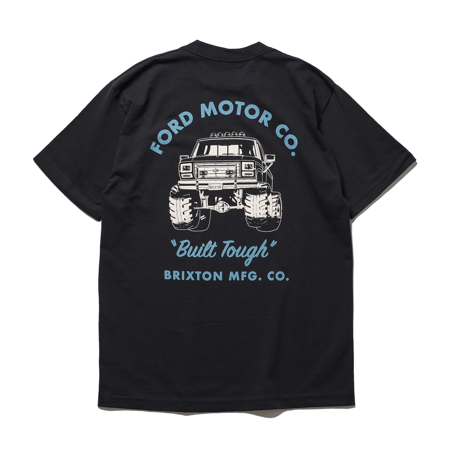BRIXTON / FORD BUILT TOUGH 4X4 S/S TEE (BURNT RUBBER)