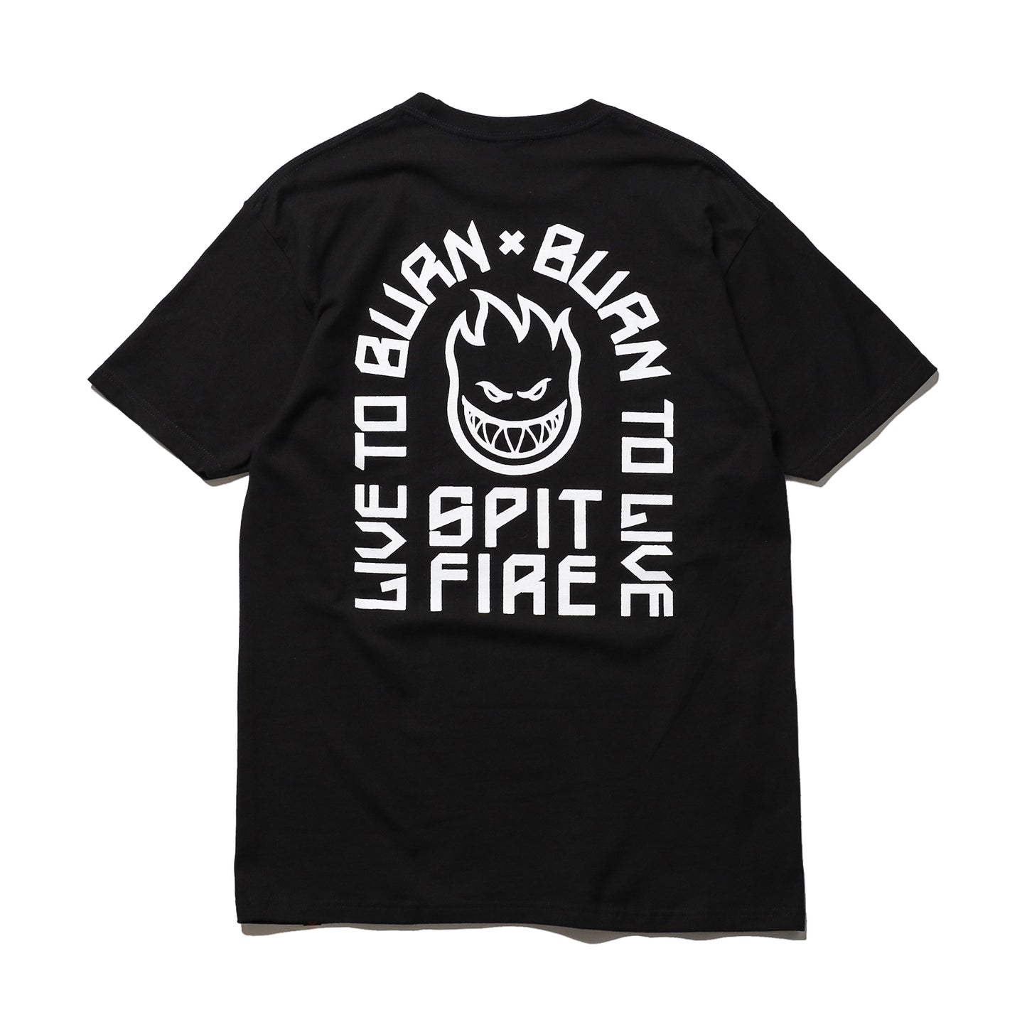 SPITFIRE / LTB ARCH II S/S T-SHIRT (BLACK/WHITE)