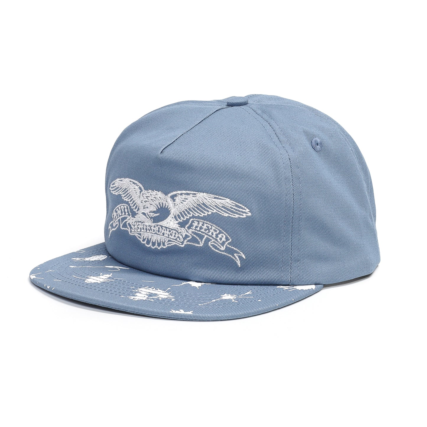 ANTIHERO / DAMN YOU BASIC EAGLE SNAPBACK (BLUE/WHITE)