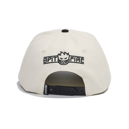 SPITFIRE / LTB ARCH SNAPBACK (OFF WHITE/BLACK)