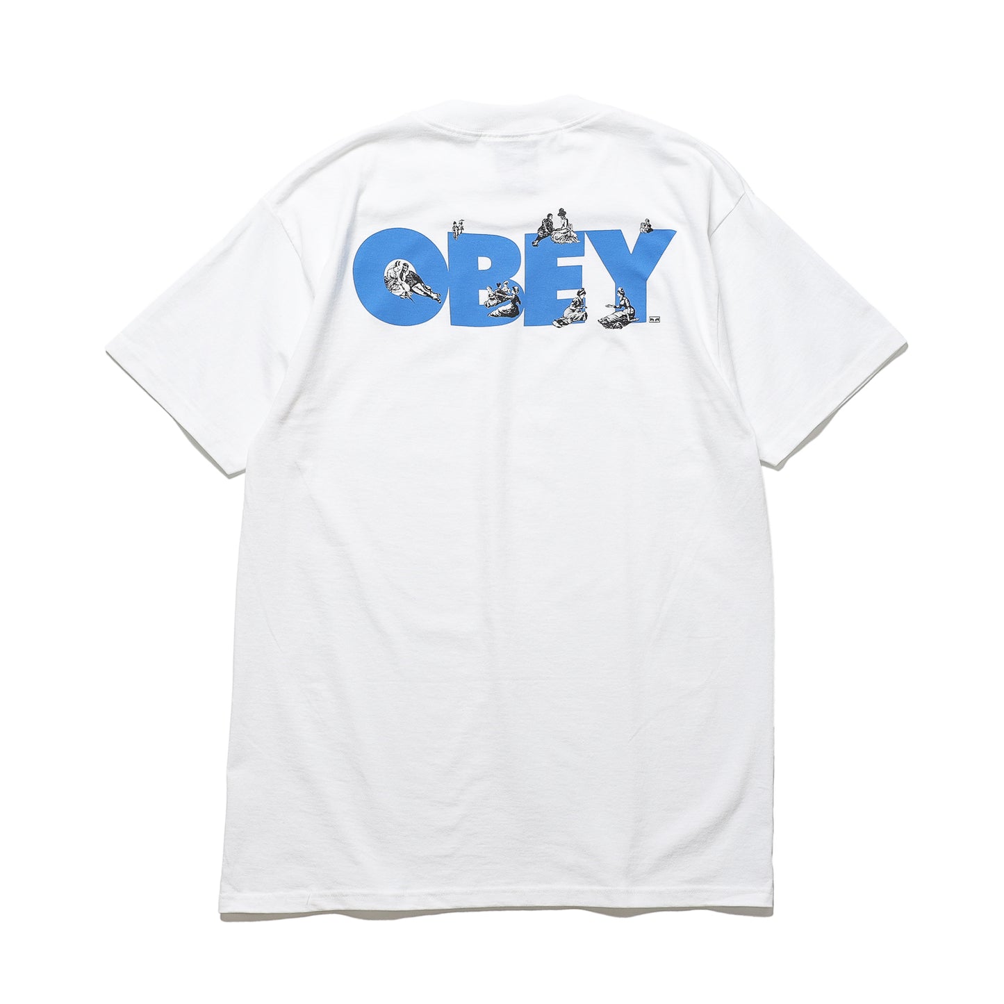 OBEY / PICNIC CLASSIC T-SHIRT (WHITE)