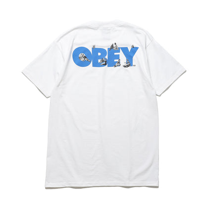 OBEY / PICNIC CLASSIC T-SHIRT (WHITE)