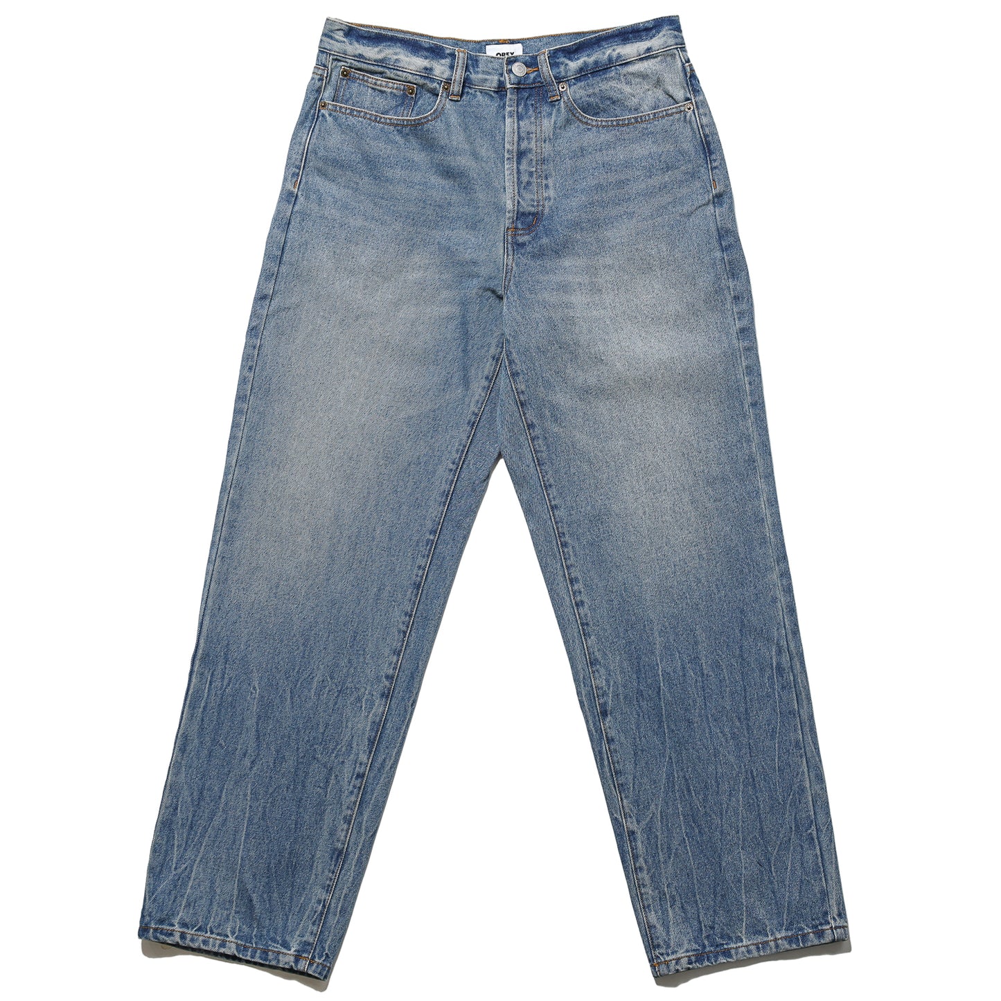 OBEY / CLASSIC BAGGY DENIM (HEAVY VINTAGE LIGHT INDIGO)