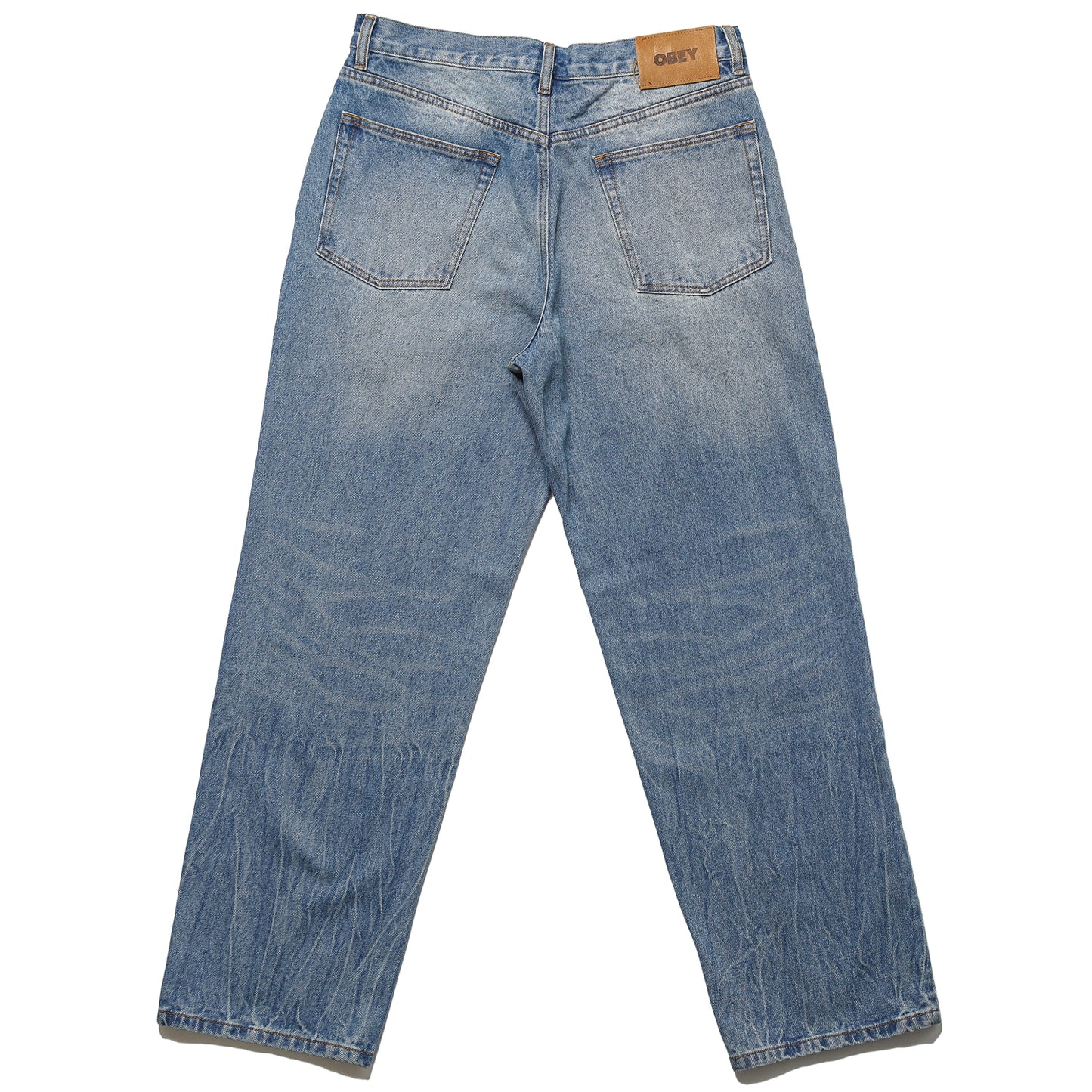 OBEY / CLASSIC BAGGY DENIM (HEAVY VINTAGE LIGHT INDIGO)