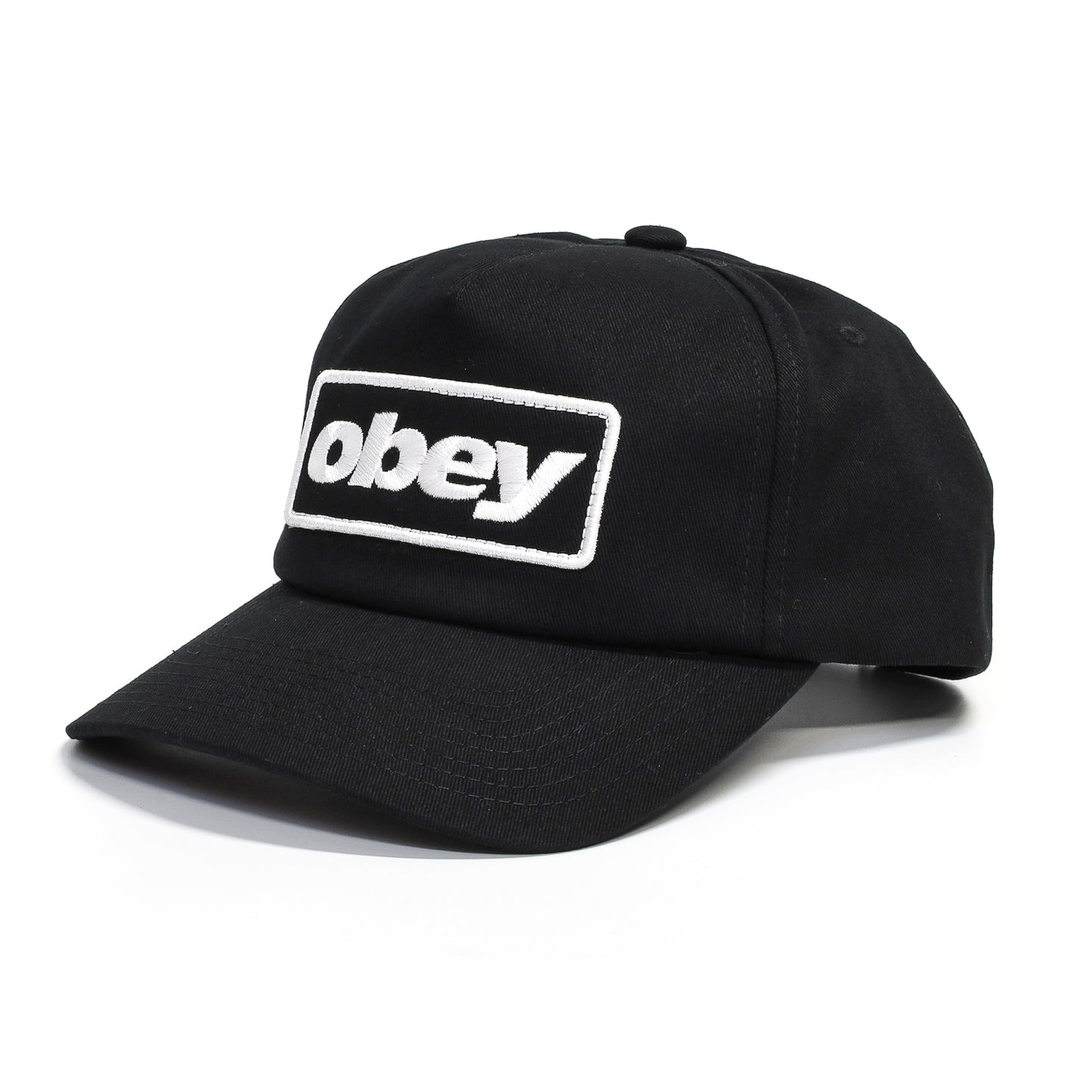 OBEY / OBEY RANCH 5 PANEL SNAPBACK (BLACK)