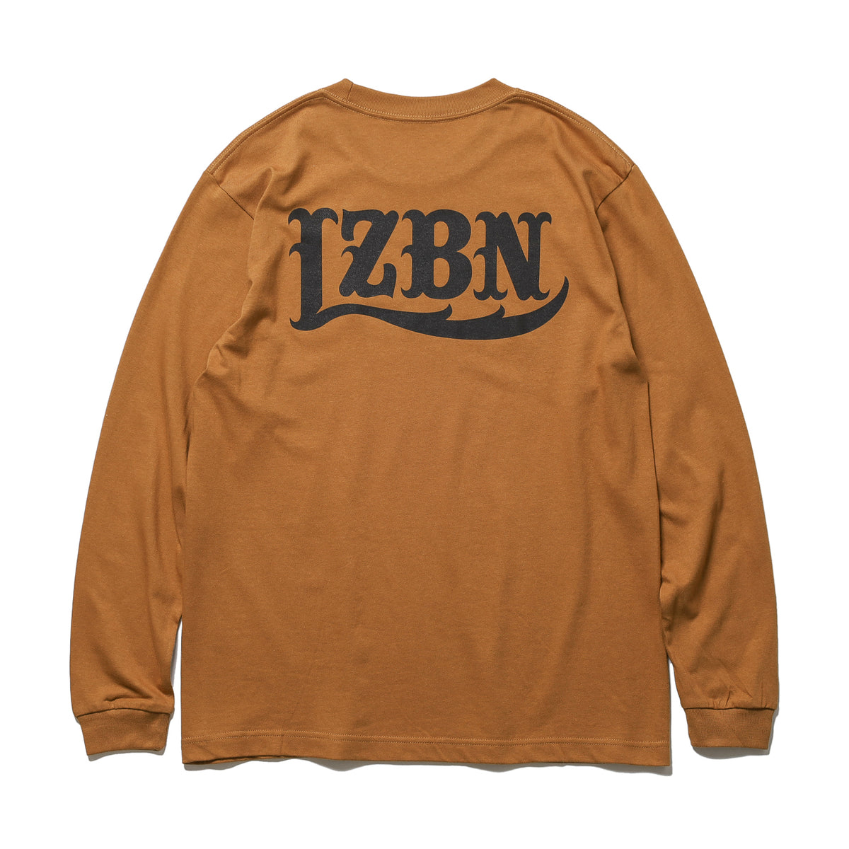 LZBN / LZBN LOGO L/S TEE (CAMEL)
