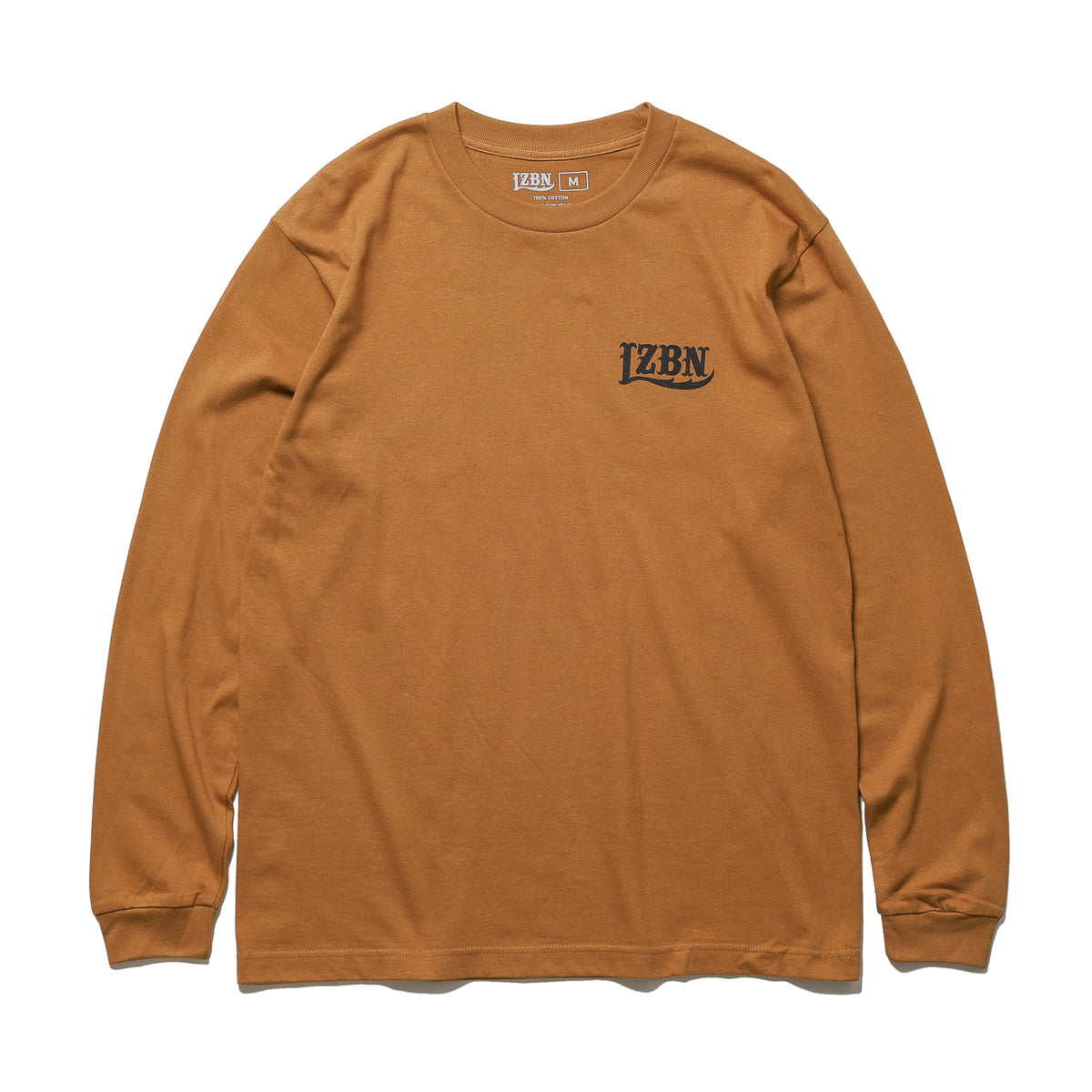 LZBN / LZBN LOGO L/S TEE (CAMEL)