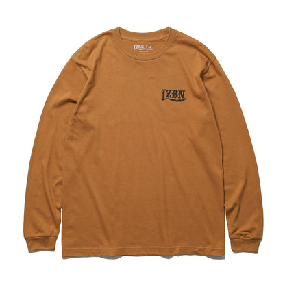 LZBN / LZBN LOGO L/S TEE (CAMEL)