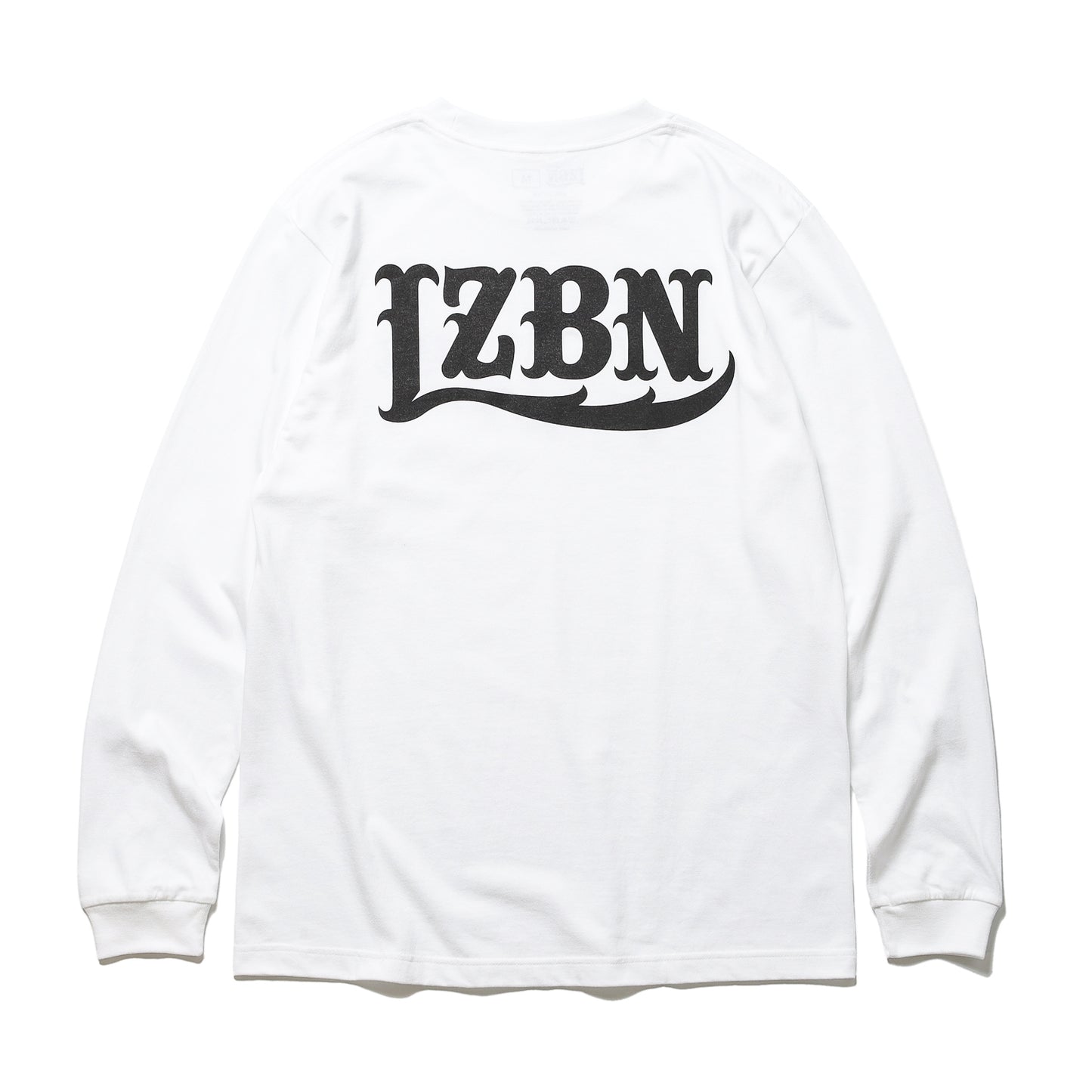 LZBN / LZBN LOGO L/S TEE (WHITE)