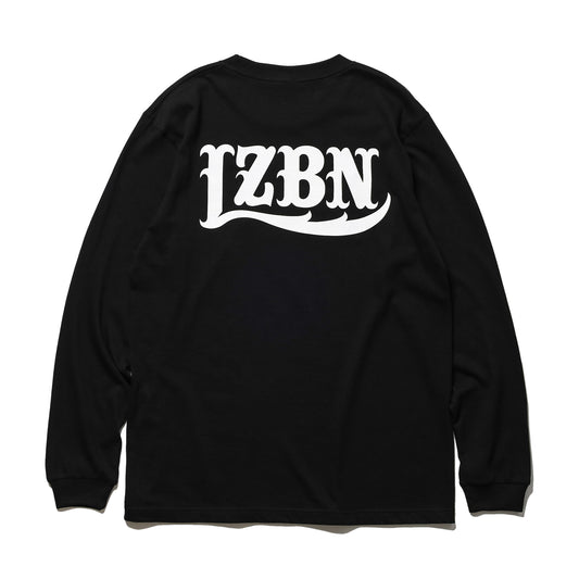 LZBN / LZBN LOGO L/S TEE (BLACK)