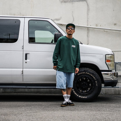 LZBN / LZBN LOGO L/S TEE (IVY GREEN)