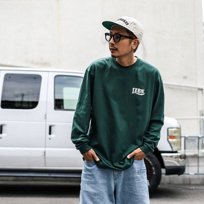 LZBN / LZBN LOGO L/S TEE (IVY GREEN)
