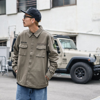 CREATURE / RECRUITER LIGHTWEIGHT JACKET (ARMY)