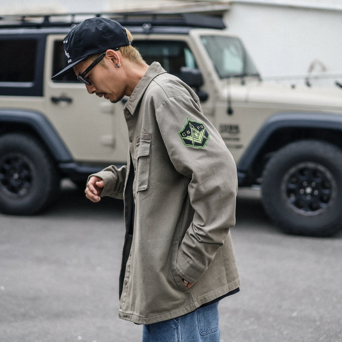 CREATURE / RECRUITER LIGHTWEIGHT JACKET (ARMY)