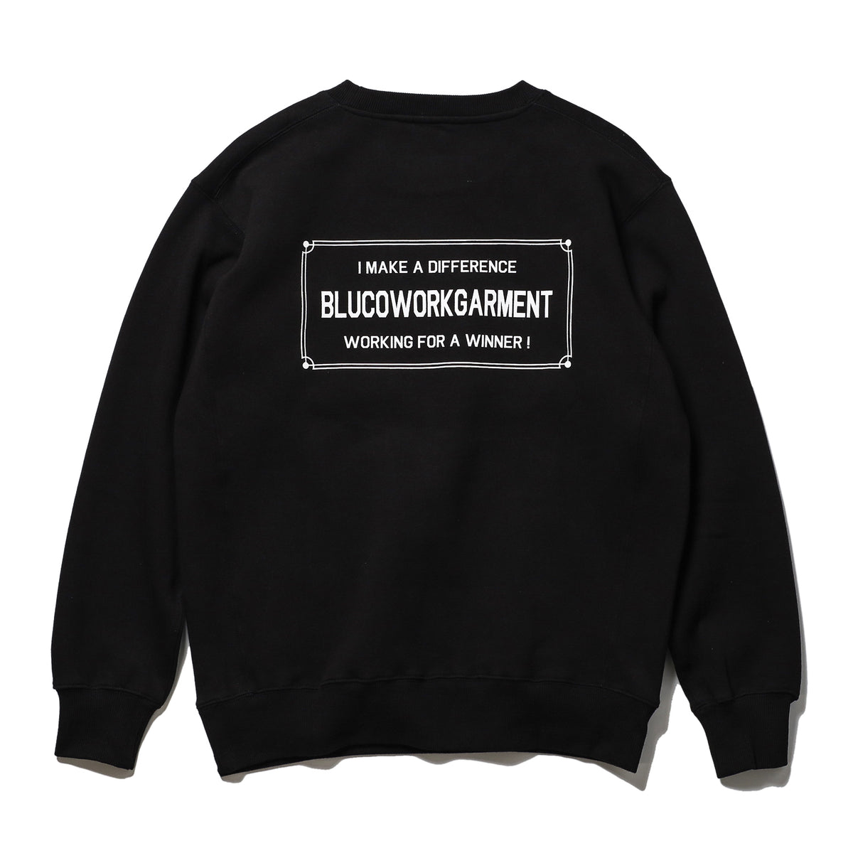 BLUCO / SWEATSHIRTS -TICKET- (BLACK)