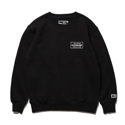 BLUCO / SWEATSHIRTS -TICKET- (BLACK)