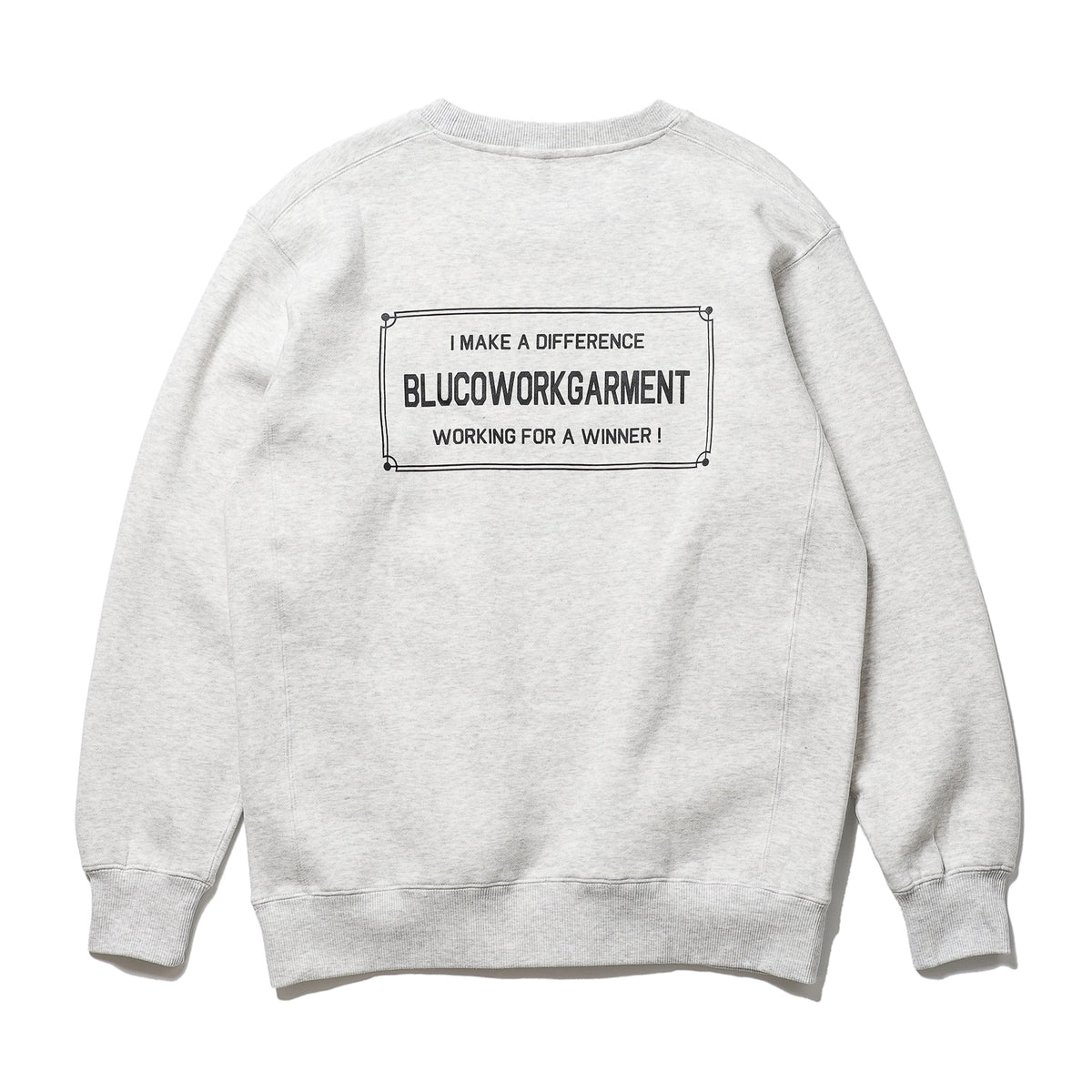 BLUCO / SWEATSHIRTS -TICKET- (ASH)