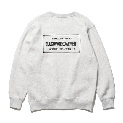 BLUCO / SWEATSHIRTS -TICKET- (ASH)