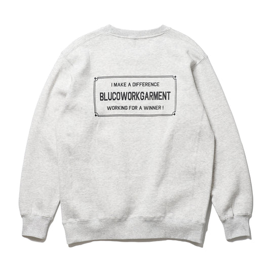 BLUCO / SWEATSHIRTS -TICKET- (ASH)