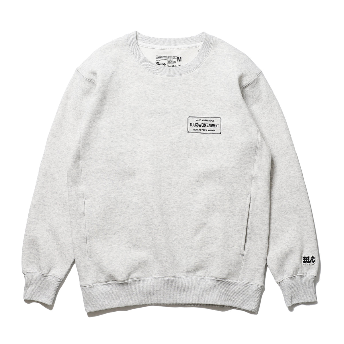 BLUCO / SWEATSHIRTS -TICKET- (ASH)