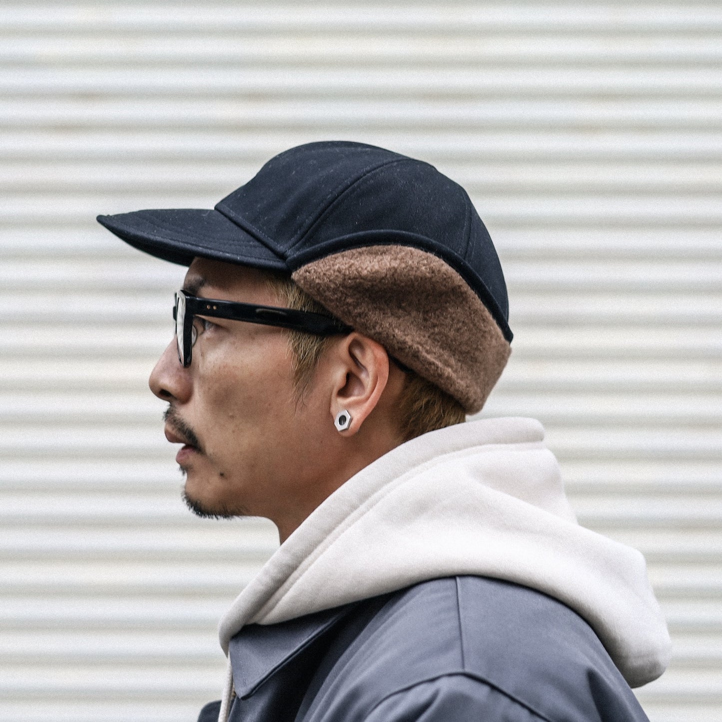 BLUCO / EAR FLAP CAP (BLACK)