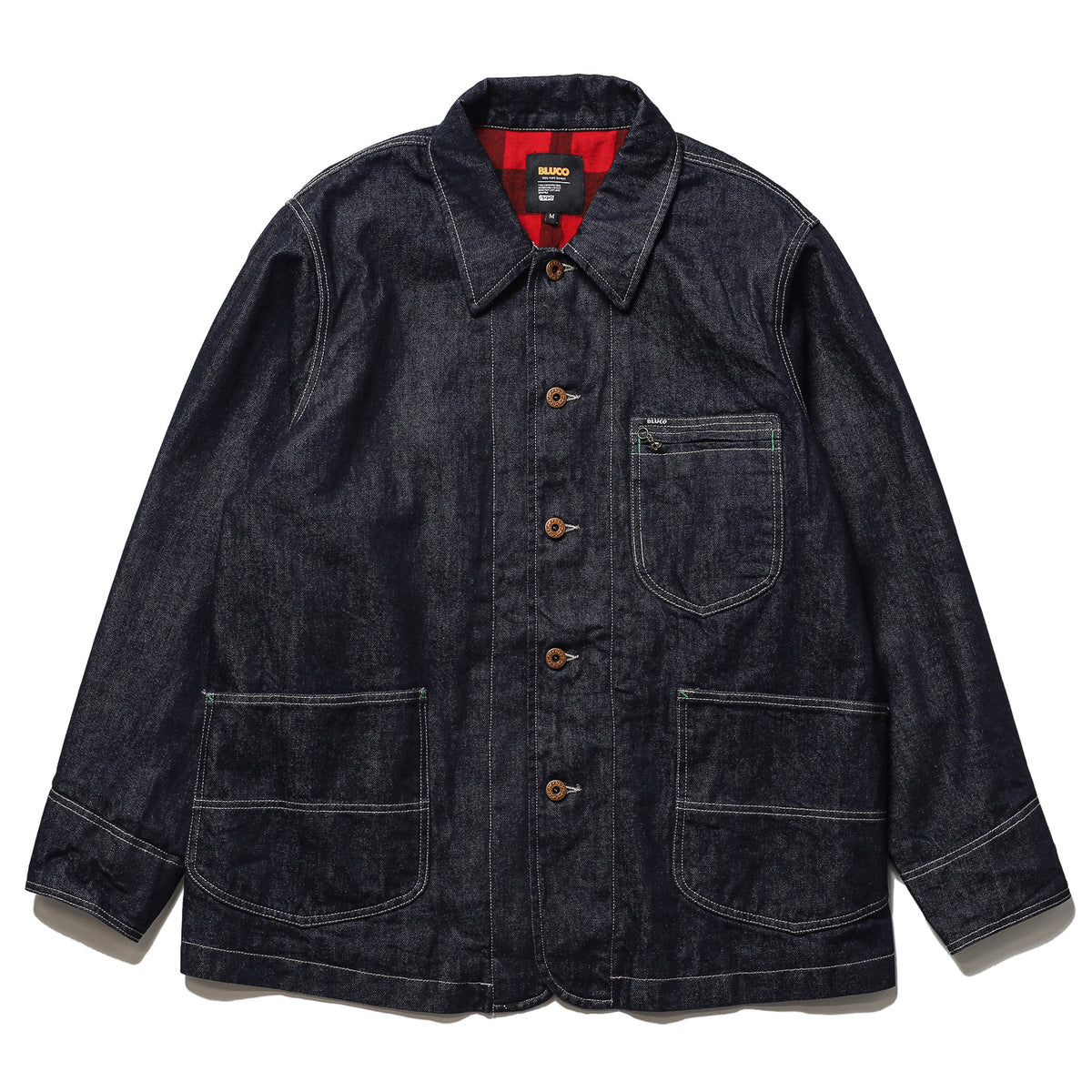 BLUCO / JAPAN DENIM LINING COVERALL (INDIGO ONE WASH)
