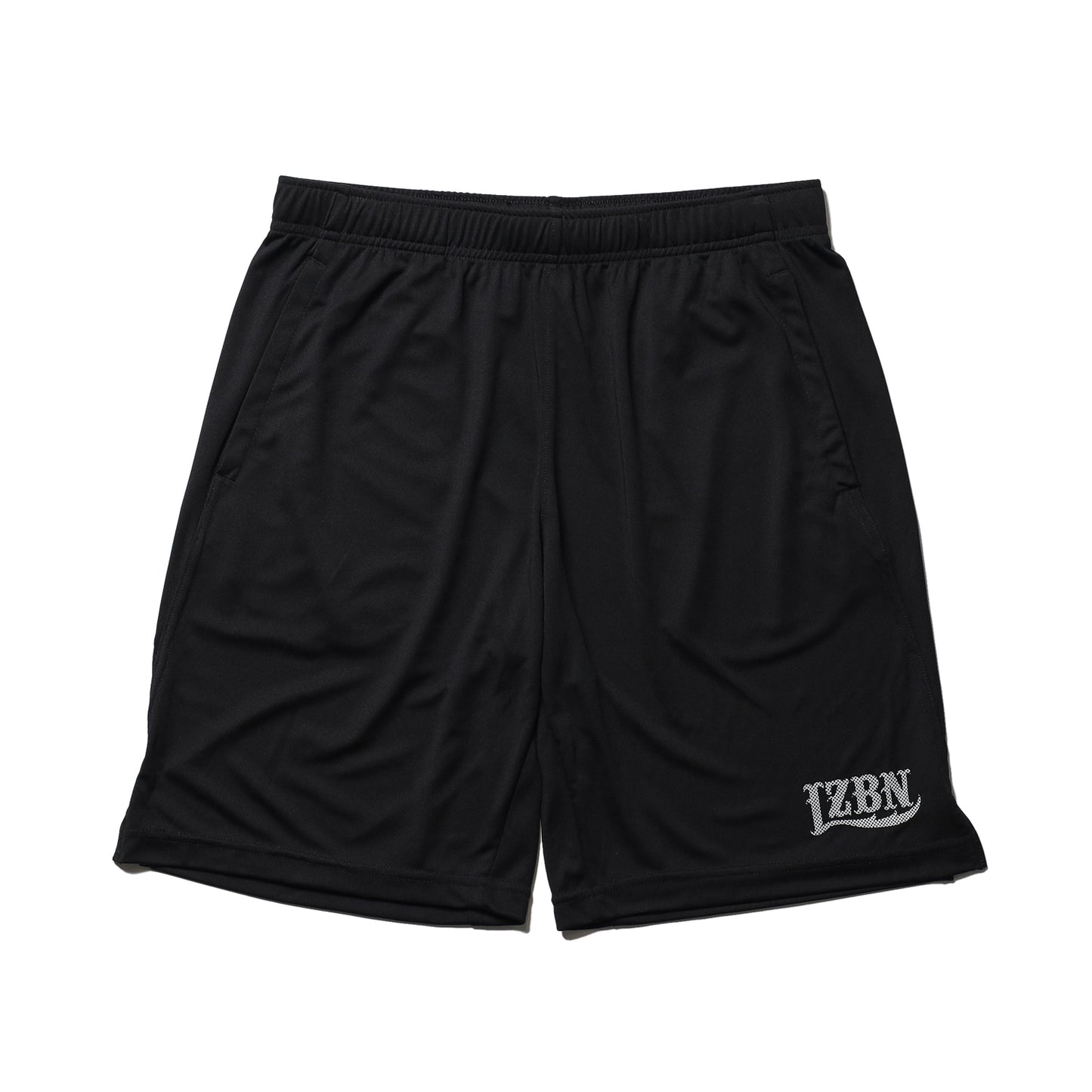 LZBN / MICRO CHECKERBOARD LZBN LOGO DRY SHORT (BLACK)