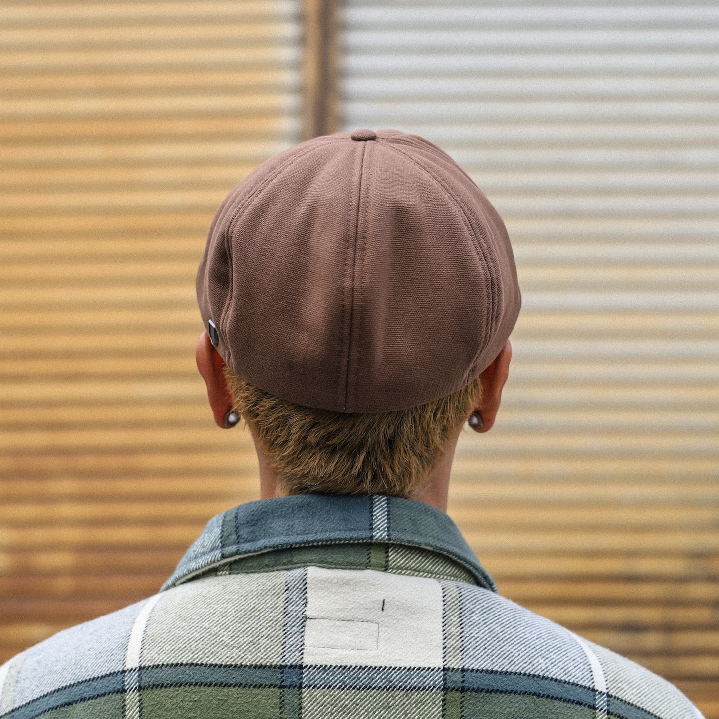 BRIXTON / BROOD SHERPA SNAP CAP (PINECONE BROWN)