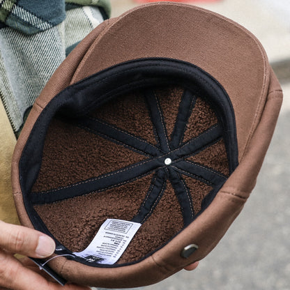 BRIXTON / BROOD SHERPA SNAP CAP (PINECONE BROWN)