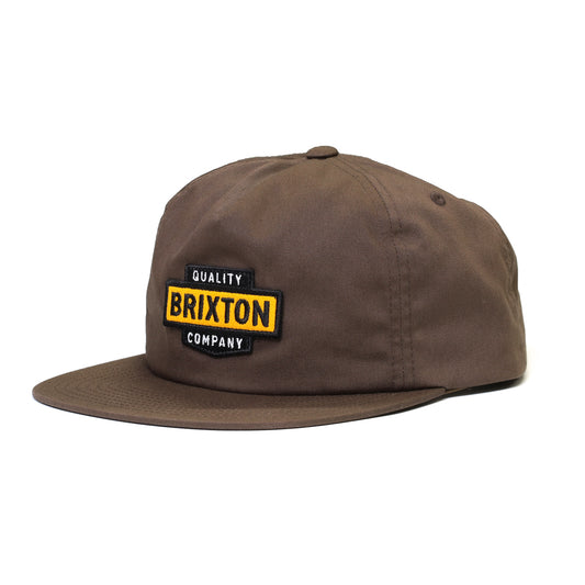 BRIXTON / OSBORN MP SNAPBACK CAP (PINECONE BROWN)