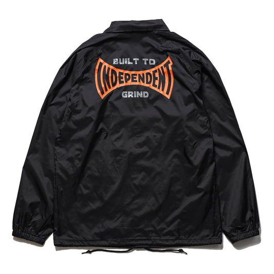 INDEPENDENT / BUILT TO GRIND SPAN WINDBREAKER (BLACK)