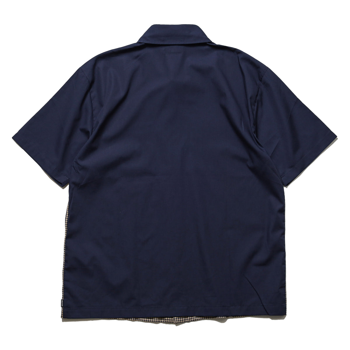 BRIXTON / CRU S/S WVN (CLASSIC NAVY COLOR BLOCKED)