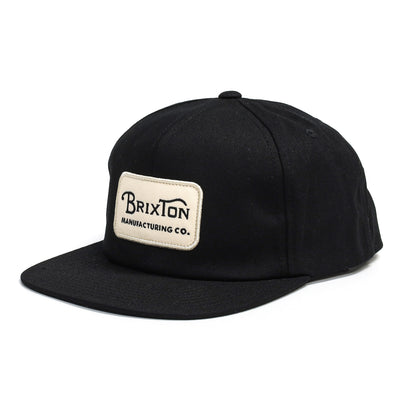 BRIXTON / GRADE SNAPBACK (BLACK/OFF WHITE)